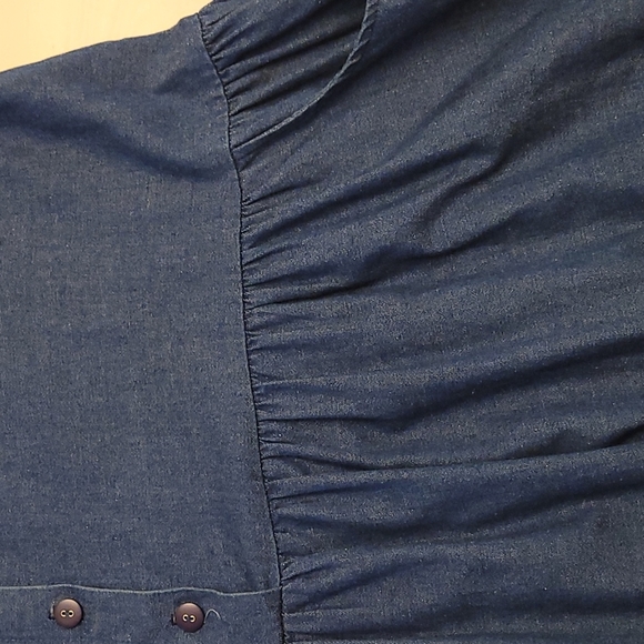 Vintage CB IV Denim Button from Jumper with Pockets! - Picture 14 of 16